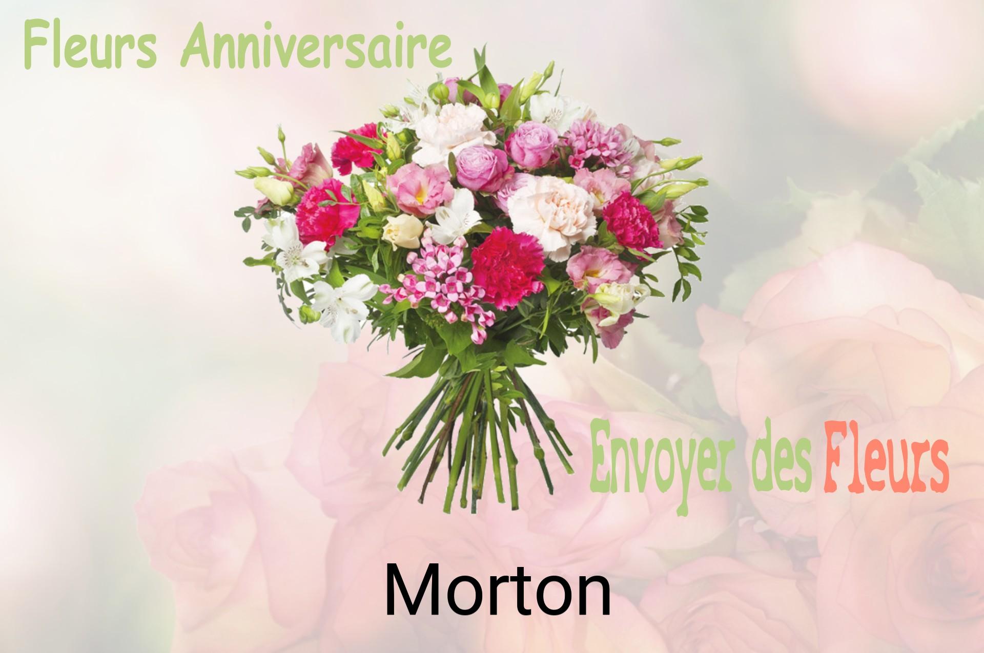 Bouquet de fleurs d’anniversaire livré à Morton